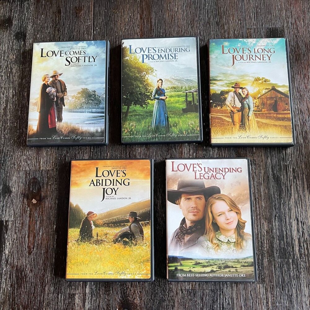 Love Comes Softly Series 5 Movies DVD Lot Love's Enduring Promise Abiding Joy +